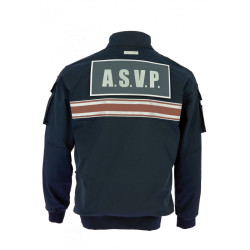 Blouson Uni ETE ASVP Bande Bordeaux