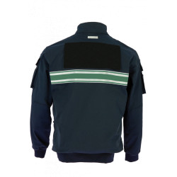 Blouson Uni ETE ASVP Bande Bordeaux