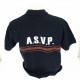 POLO ASVP Coton B. bordeaux