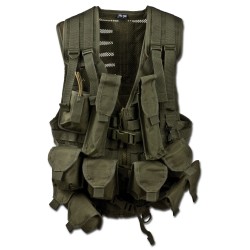 GILET AK 74 12 POCHES MOLLE
