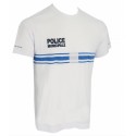 Tee-shirt sans coutures Police Municipale AIRFLOW blanc