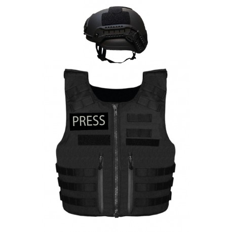PACK gilet pare balles PRESS théatre de guerres