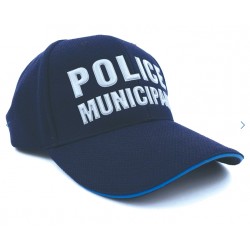 CASQUETTE ETE POLICE MUNICIPALE MARINE MESH