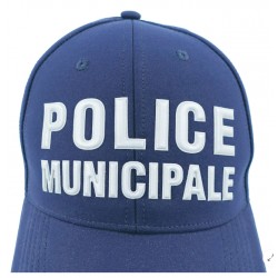 CASQUETTE ETE POLICE MUNICIPALE MARINE MESH