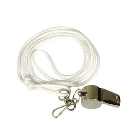 Sifflet + lacet blanc