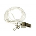 Sifflet + lacet blanc