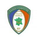 Ecusson de bras PVC Police Rurale Garde Champêtre