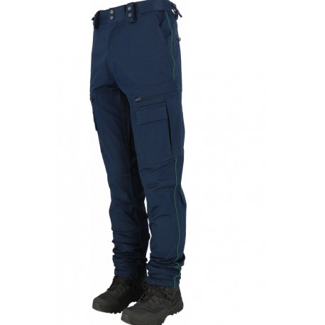 PANTALON MAT LISERÉ VERT