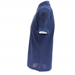 Polo marine double face Manches courtes FLOCAGE au choix