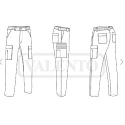 Pantalon Intervention Noir Mat