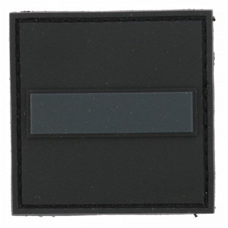 Grade sur velcro en PVC Sous LIEUT GD CHEF SERVICE CL NORMALE PM BASSE VISIBILITE