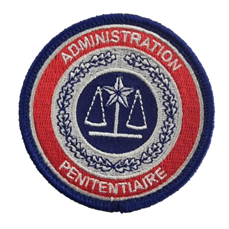 Ecusson broder Administration Pénitentiaire