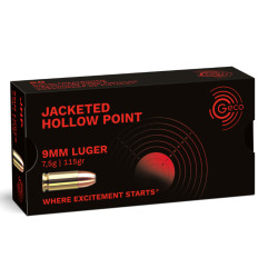 GECO 9mm LUGER Jacketed Hollow Point 7,5g/115gr