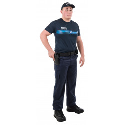 TEE-SHIRT POLICE MUNICIPALE COTON