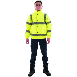BLOUSON HAUTE VISIBILITE