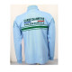 Polo allégé bleu ciel M.longues flockage POLICE RURALE + GRADE POITRINE