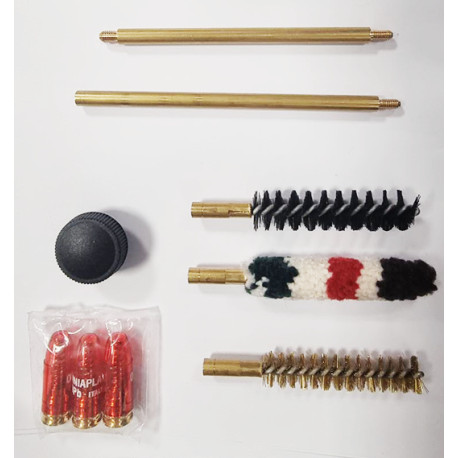 Kit de nettoyage pour arme calibre 9 mm