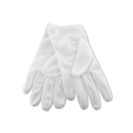 GANTS DE CEREMONIE BLANC NYLON