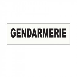 BANDEAU GENDARMERIE HAUTE VISIBILITE