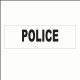 BANDEAU POLICE HAUTE VISIBILITER