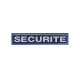BARETTE RETRO REFLECHISSANTE "SECURITE"