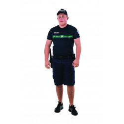 BERMUDA MAT LISERE VERT GC/PR