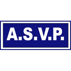BANDEAU HAUTE VISIBILITE A.S.V.P.