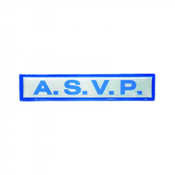 BANDE PATRONYMIQUE A.S.V.P RETRO