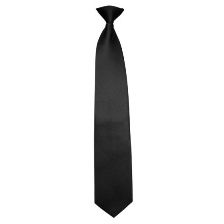 Cravate clip noir