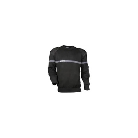 PULL COMMANDO NOIR POLY LAINE